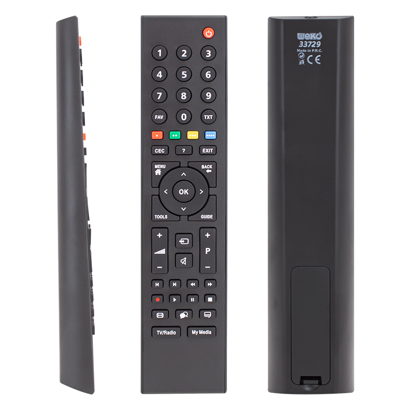 ARÇELİK-BEKO MY MEDİA TUŞLU LCD TV KUMANDASI (RC3214803-TP6187R-P1-M7485600127X) YAZISIZ (4812)