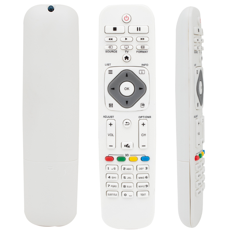 RM-L1125W BEYAZ PHILIPS LCD-LED TV UNIVERSAL KUMANDA AMBALAJLI (4812)
