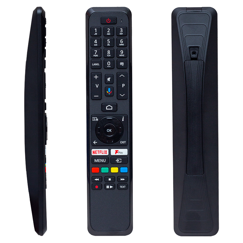 VESTEL RC 43161 NETFLIX-PLAY-MİKROFON TUŞLU SES KOMUTLU LCD-LED TV KUMANDA (HRM1857) (4812)
