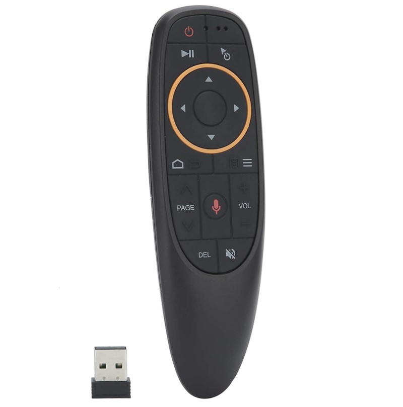 G10 ANDROID-WINDOWS-MAC-LINUX-TV BOX UYUMLU SES KOMUTLU AIR MOUSE 2.4GHZ SMART TV AKILLI KUMANDA (4812)