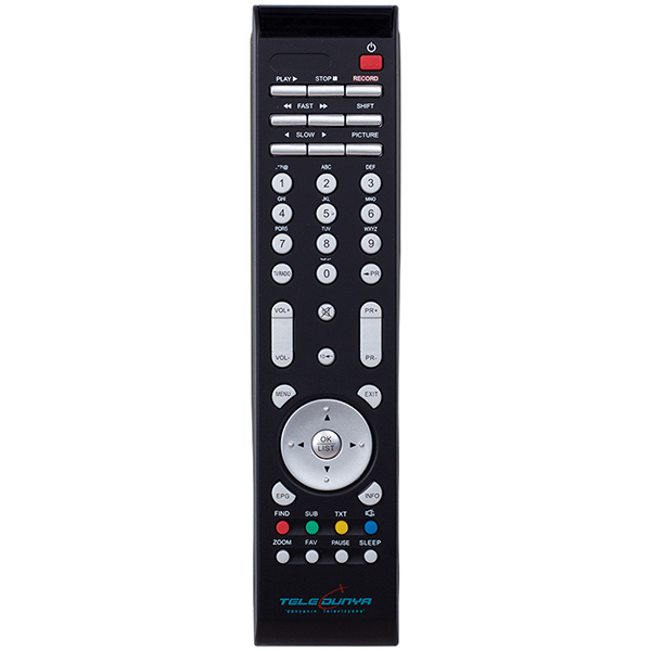 NEXT MINIX HD UZUN*TELEDÜNYA HD UYDU KUMANDASI (4812)