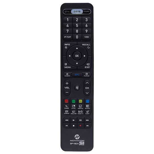 NOVACOM SPYBOX S11 4K HD ORJİNAL UYDU KUMANDASI (17213=17256) (4812)