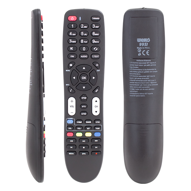 SUNGATE TITAN IPTV HD TV KONTROLLÜ UYDU ALICI KUMANDASI (4812)