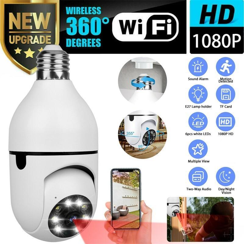 WiFi Panoramik Kamera 360 Derece Kablosuz Kamera (4812)