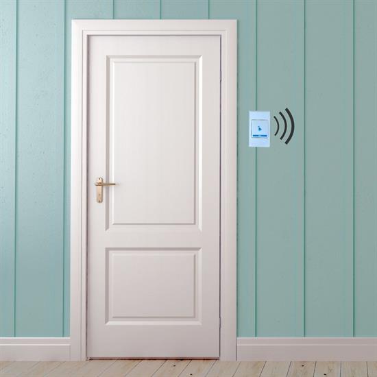 Wireless Bağlantılı Ev, Ofis, Daire veya Bahçe Kapıları İçin Kablosuz Kapı Zili (4812) Wireless Bağlantılı Ev, Ofis, Daire veya Bahçe Kapıları İçin Kablosuz Kapı Zili (4812)