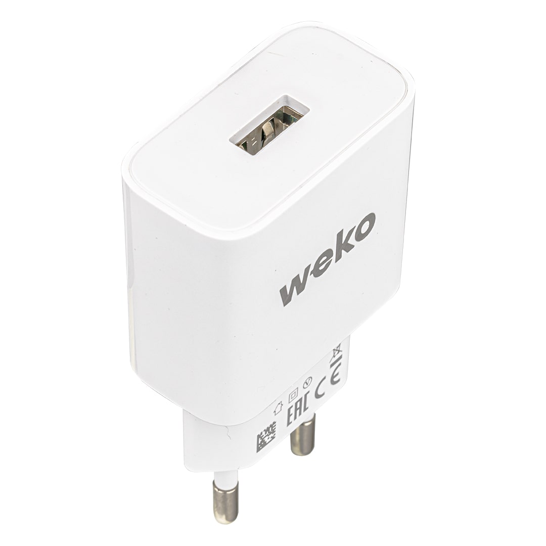 WK-21436 M7 2.1 AMPER ŞARJ BAŞLIK ADAPTÖRÜ + MICRO USB KABLO (NO:3) (4812)