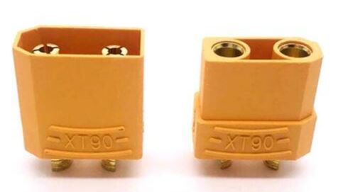 XT90 KONNEKTÖR ERKEK/DİŞİ SOKET ÇİFTİ (LIPO BATARYA İÇİN) (4812)