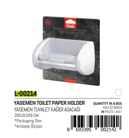 YASEMEN KAPAKLI WC KAĞITLIK (4812)