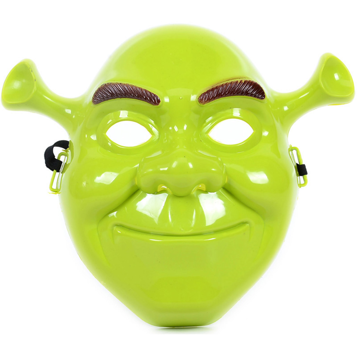 Yeşil Shrek Maskesi 21x25 cm (4812)