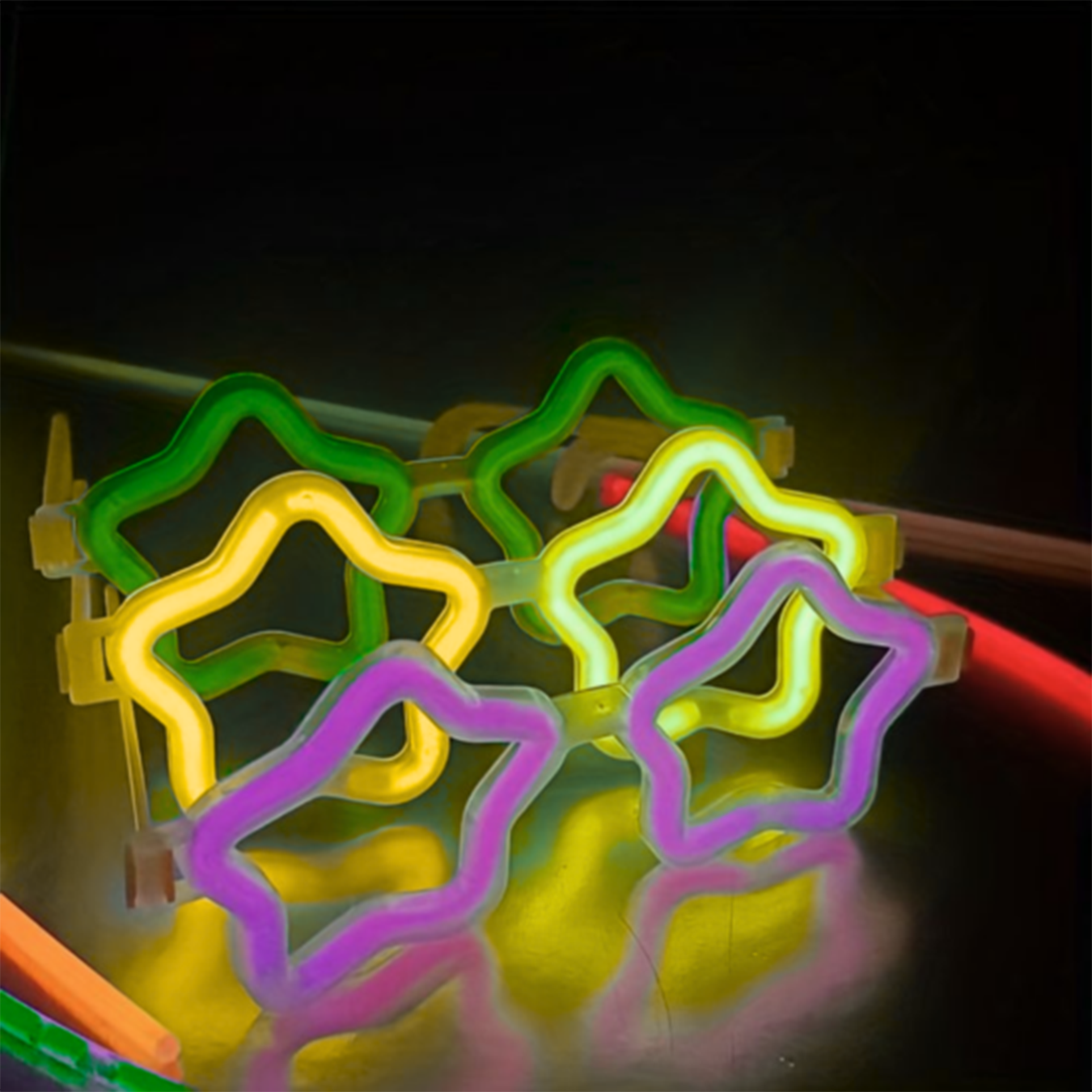 Yıldız Glow Gözlük - Yıldız Şekilli Glow Stick Gözlüğü - Glow Partisi Gözlük 12 Adet (4812) Yıldız Glow Gözlük - Yıldız Şekilli Glow Stick Gözlüğü - Glow Partisi Gözlük 12 Adet (4812)