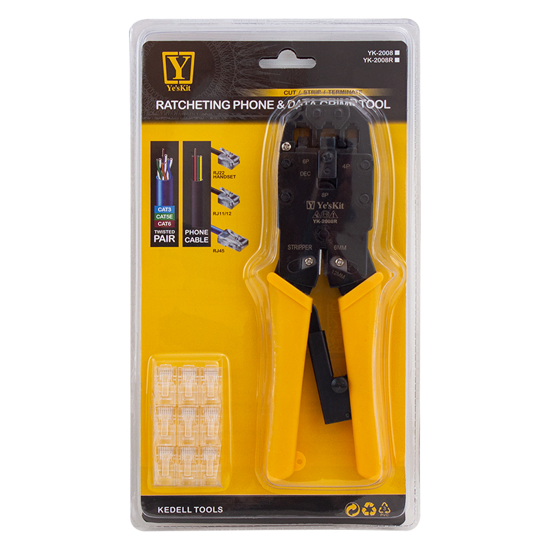 YK-2008R RJ11-RJ12-RJ22-RJ45 SOKET SIKMA PENSESİ (4812)