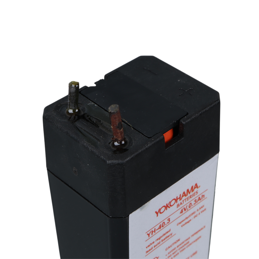 YOKOHAMA YH-40.3 4 VOLT - 0.3 AMPER KURU AKÜ (4812) YOKOHAMA YH-40.3 4 VOLT - 0.3 AMPER KURU AKÜ (4812)