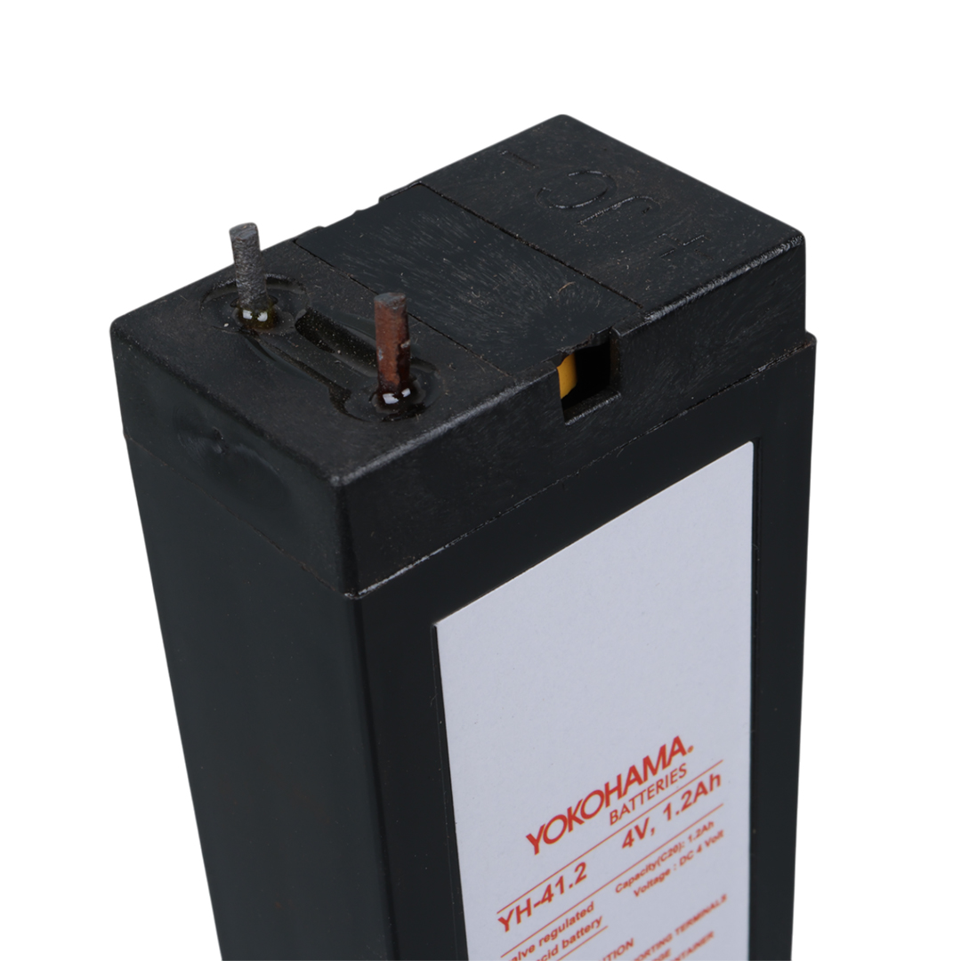 YOKOHAMA YH-41.2 4 VOLT - 1.2 AMPER KURU AKÜ  (35.2 X 22 X 91 MM) (4812)
