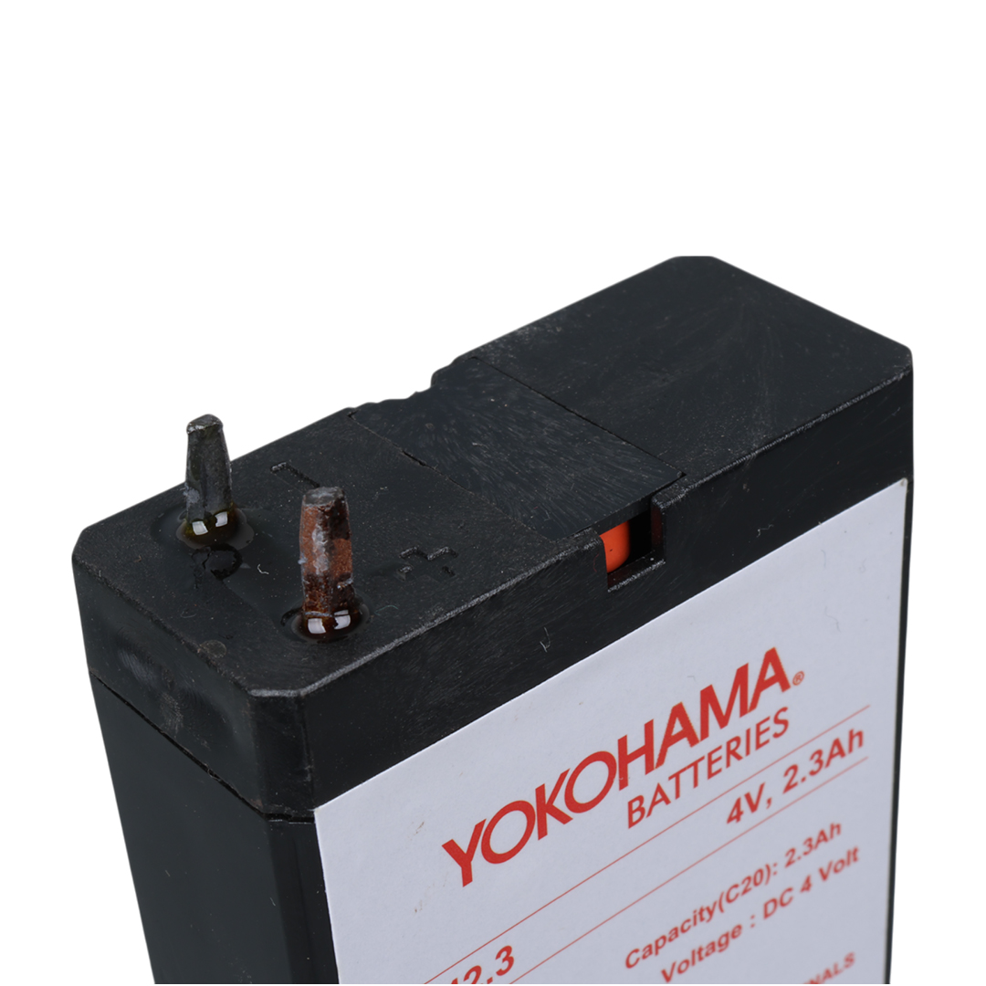 YOKOHAMA YH-42.3 4 VOLT - 2.3 AMPER KURU AKÜ (50 X 100 X 22 MM) (4812) YOKOHAMA YH-42.3 4 VOLT - 2.3 AMPER KURU AKÜ (50 X 100 X 22 MM) (4812)