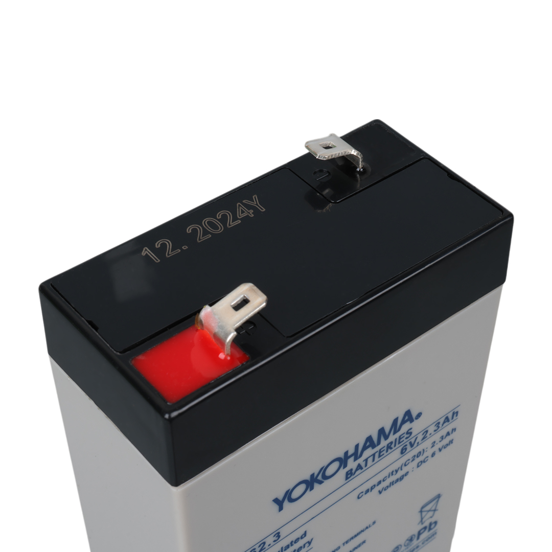 YOKOHAMA YH-62.3 6 VOLT - 2.3 AMPER AKÜ (101 X 66 X 33 MM) (4812) YOKOHAMA YH-62.3 6 VOLT - 2.3 AMPER AKÜ (101 X 66 X 33 MM) (4812)