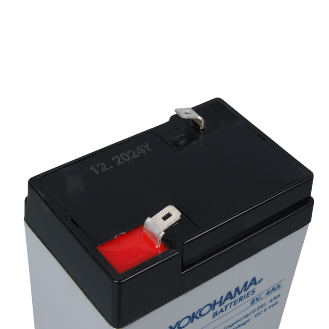 YOKOHAMA YH-64.0 6 VOLT - 4 AMPER IŞILDAK AKÜSÜ (70 X 48 X 101 MM) (4812) YOKOHAMA YH-64.0 6 VOLT - 4 AMPER IŞILDAK AKÜSÜ (70 X 48 X 101 MM) (4812)