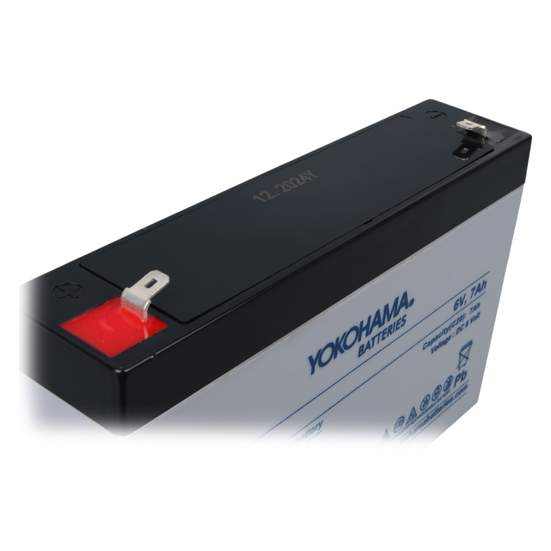 YOKOHAMA YH-67.0 6 VOLT - 7 AMPER KURU AKÜ (150 X 30 X 94 MM) (4812) YOKOHAMA YH-67.0 6 VOLT - 7 AMPER KURU AKÜ (150 X 30 X 94 MM) (4812)