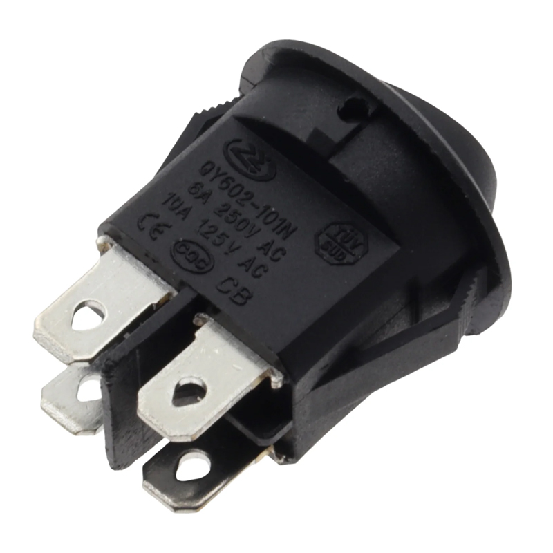 YUVARLAK IŞIKLI ANAHTAR ON-OFF 4P (IC-131-4) (4812)