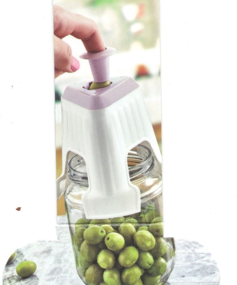 Zeytin Çizme Aparatı - Kesme Makinesi - Parmaklık Hediyeli (4812)